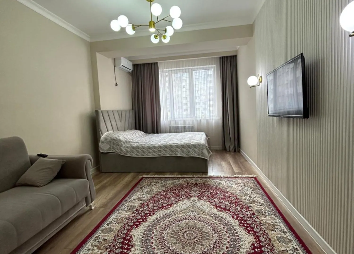 Apartmán Жк Жетысу Парк Almaty Kazachstán